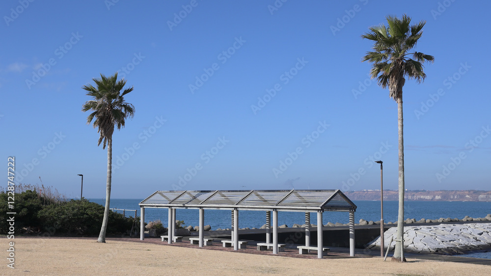Fototapeta premium 銚子マリーナ海水浴場