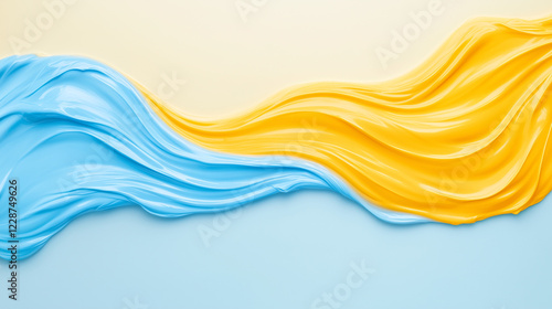 Liquid Wave Abstract: A mes...