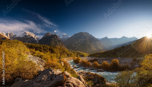 autumn in the mountains