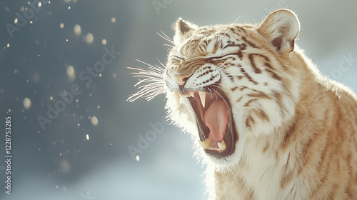 White Tiger Roar: A majesti...
