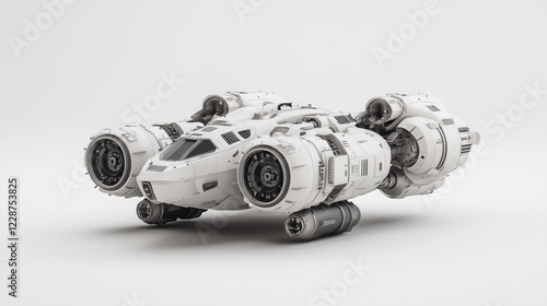 Starship Voyager: A sleek, ...