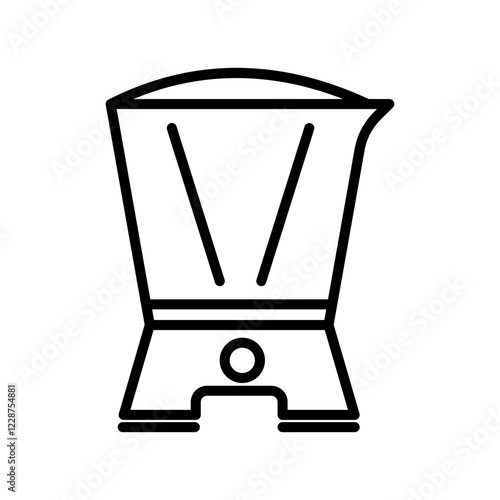  electric blender icon vector design templates