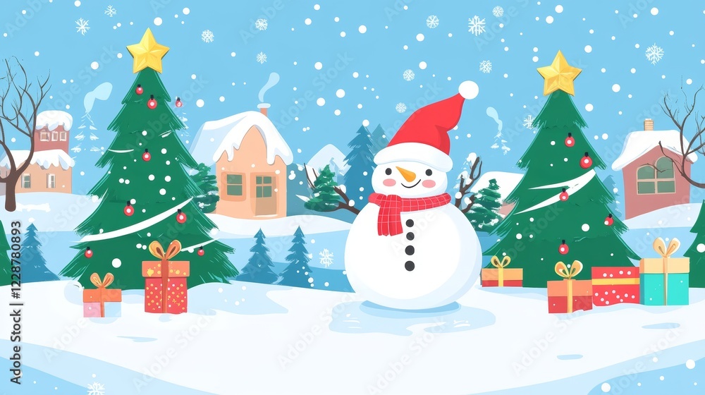 Happy Christmas and new year Banner Background Design Social Media Background Happy Christmas and new year Banner Background Design Social Media Background