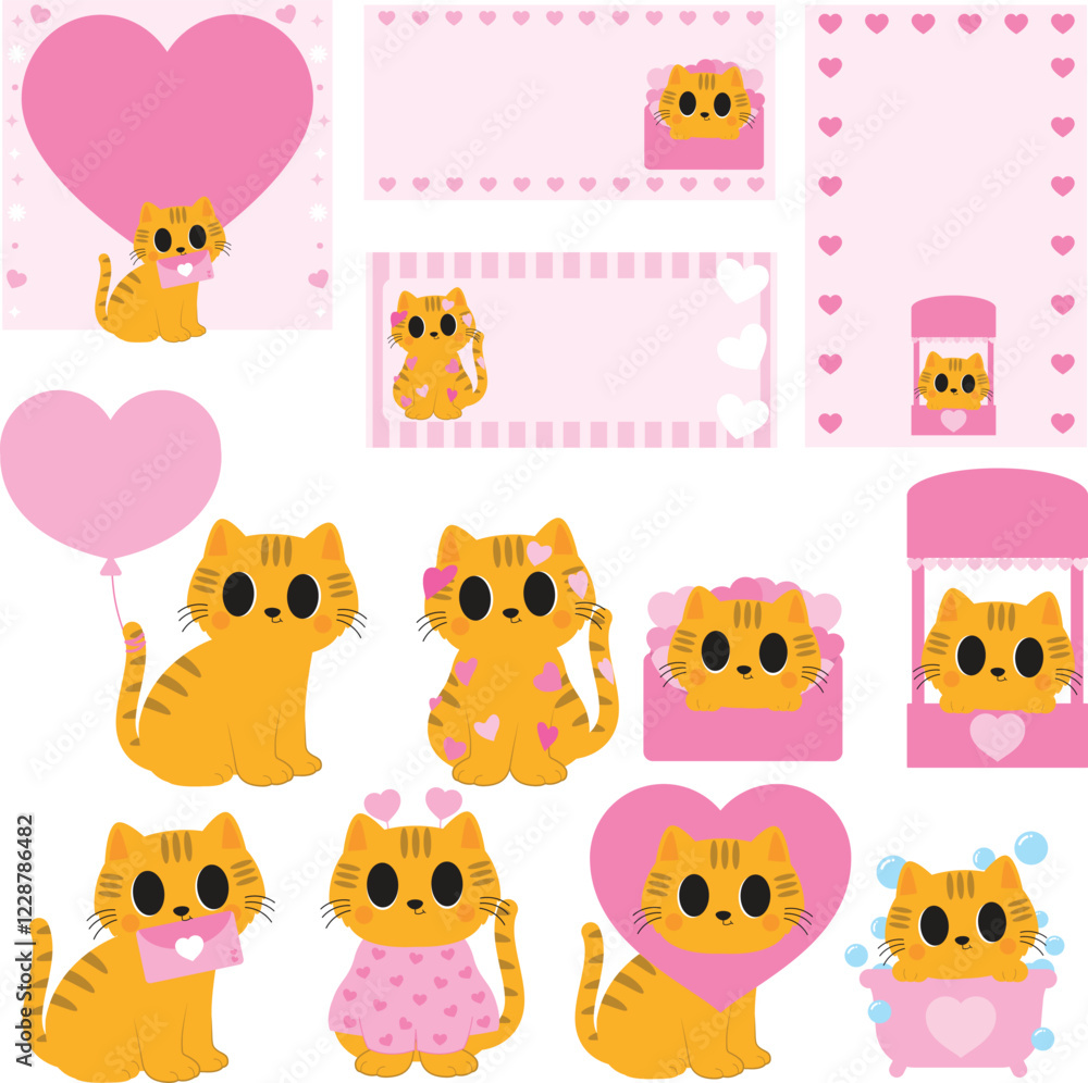 Orange Cat Valentine. Orange Cat Valentine.