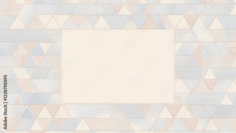 Light Blue and Peach Abstract Triangles Geometric Background for Text Light Blue and Peach Abstract Triangles Geometric Background for Text