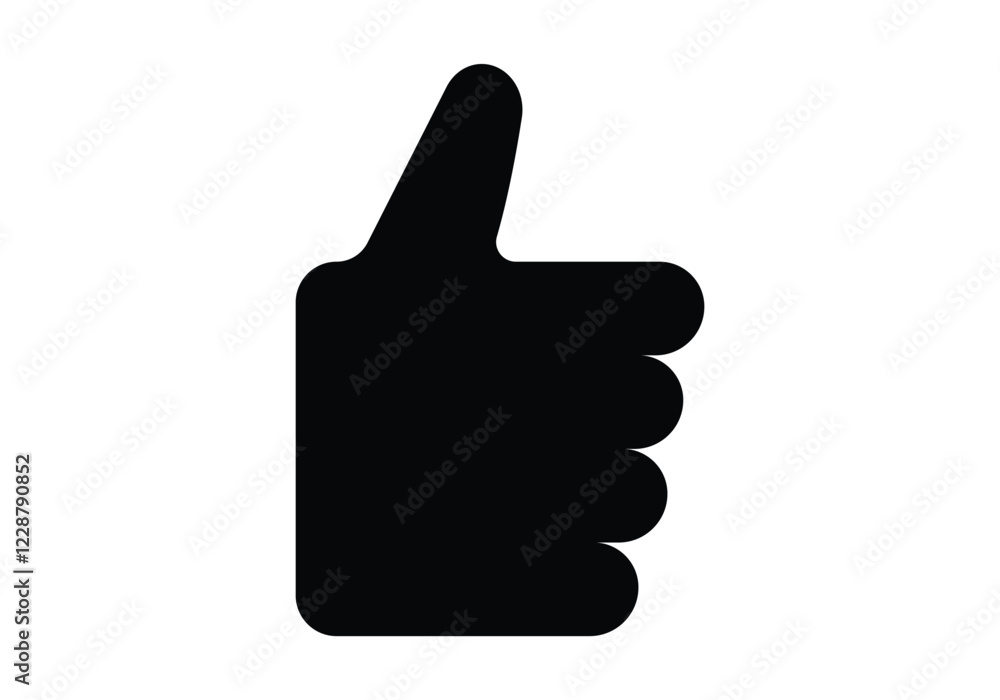 Thumbs up and thumbs down. Flat style - stock vector. Thumbs up and thumbs down. Flat style - stock vector.