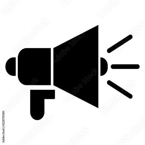 Megaphone Announcement Marketing Icon