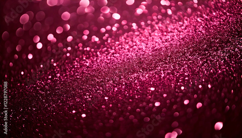 Generated image, Abstract image, glittery glitter background. pink photo