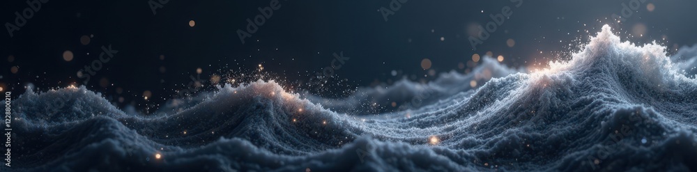 Dark gray, white, & black textured header banner Glowing abstract wave, minimal design , copy space, dark Dark gray, white, & black textured header banner Glowing abstract wave, minimal design , copy space, dark