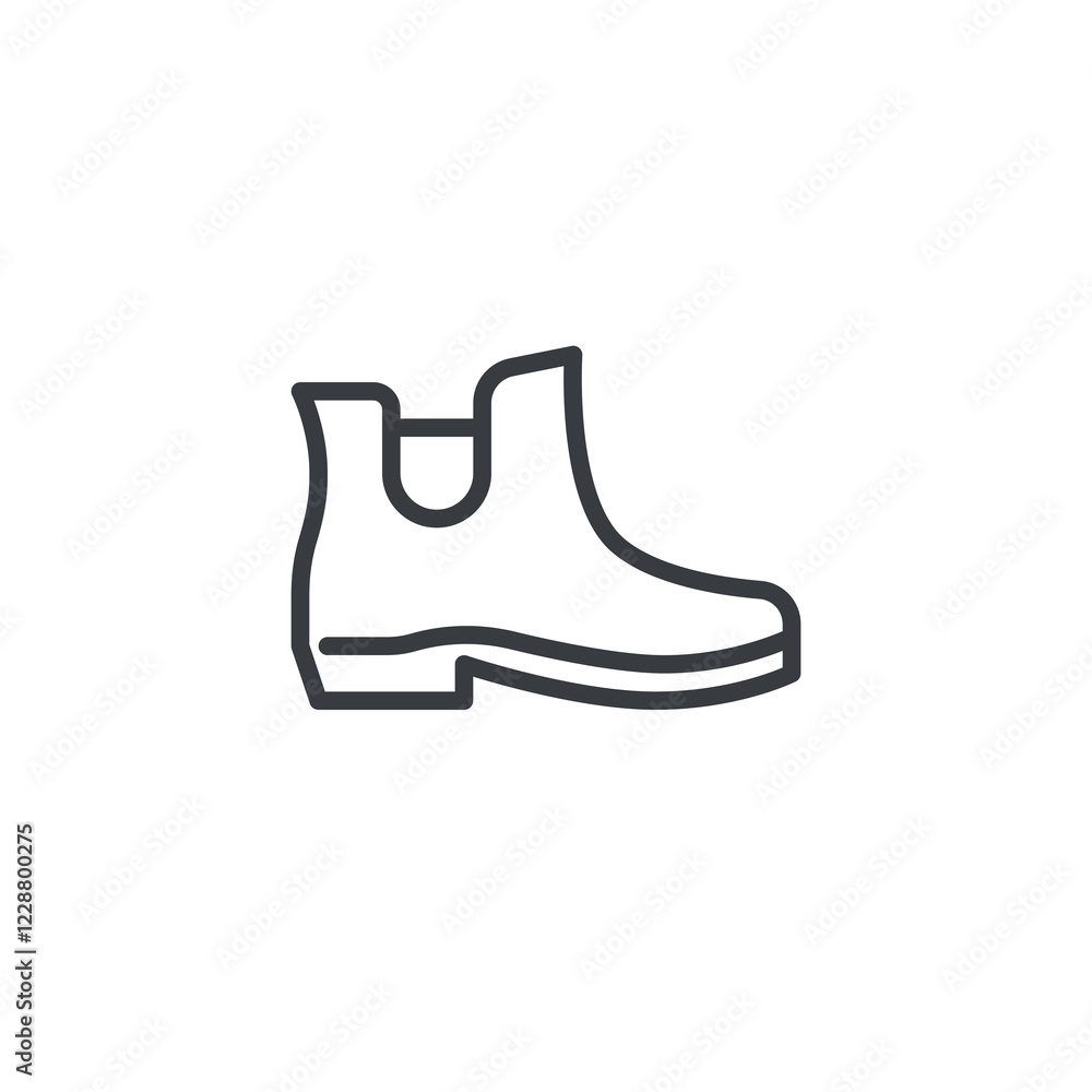 Gardening Boots line icon