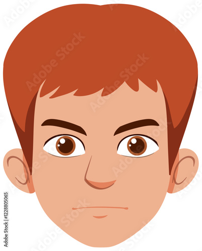 Young Boy with Red Hair