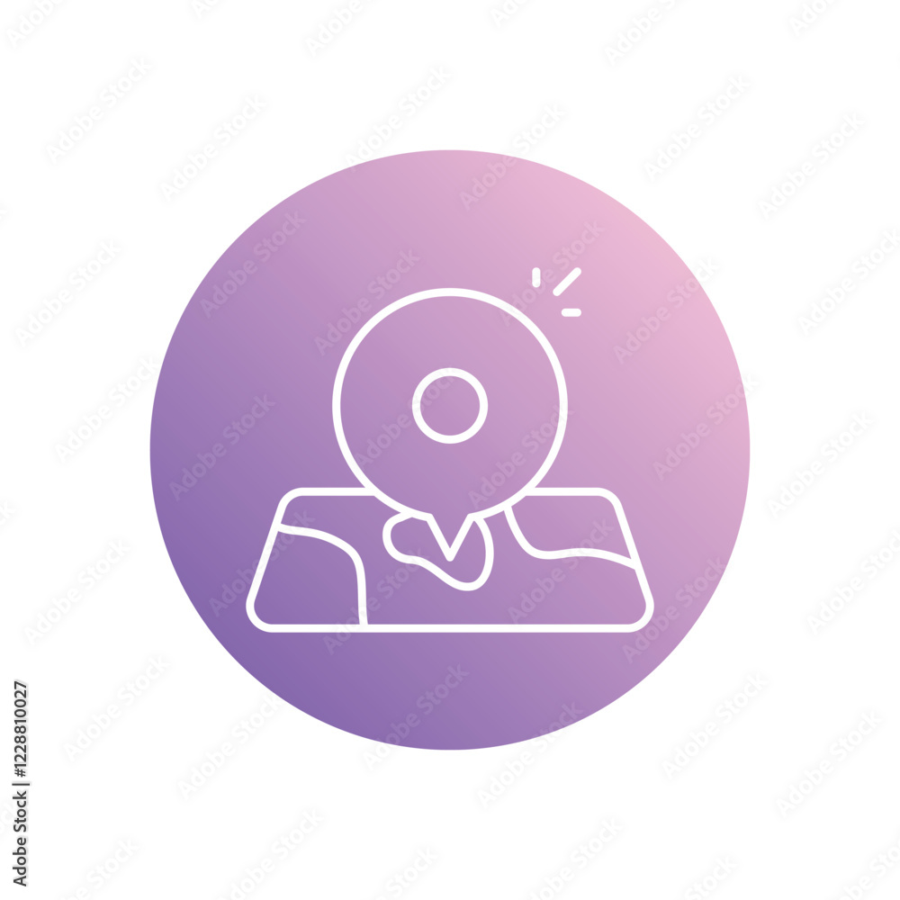 Map icon isolated on a white background. Vector illustration. Map icon isolated on a white background. Vector illustration.