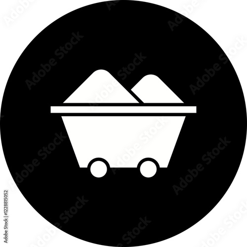 Wagon icon single vector illustration