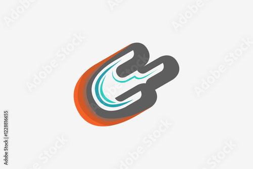 meteor retro move fast down logo