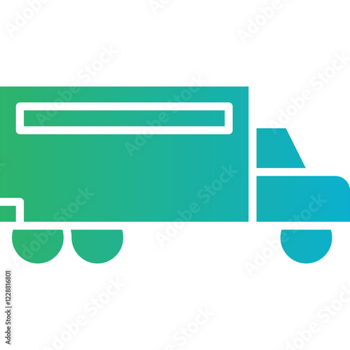 Truck icon single vector illustration