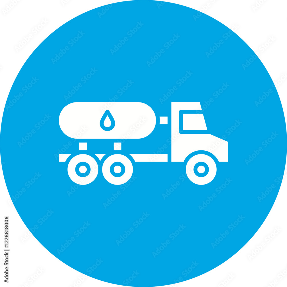 Tank Truck icon single vector illustration Tank Truck icon single vector illustration