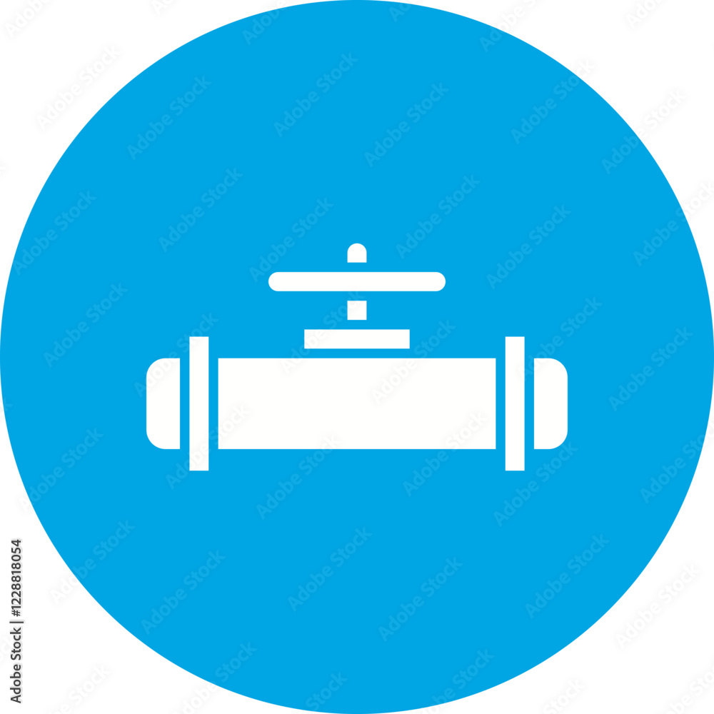 Valve I icon single vector illustration Valve I icon single vector illustration