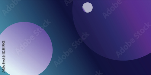three dimensional earth dark blue and purple circle background