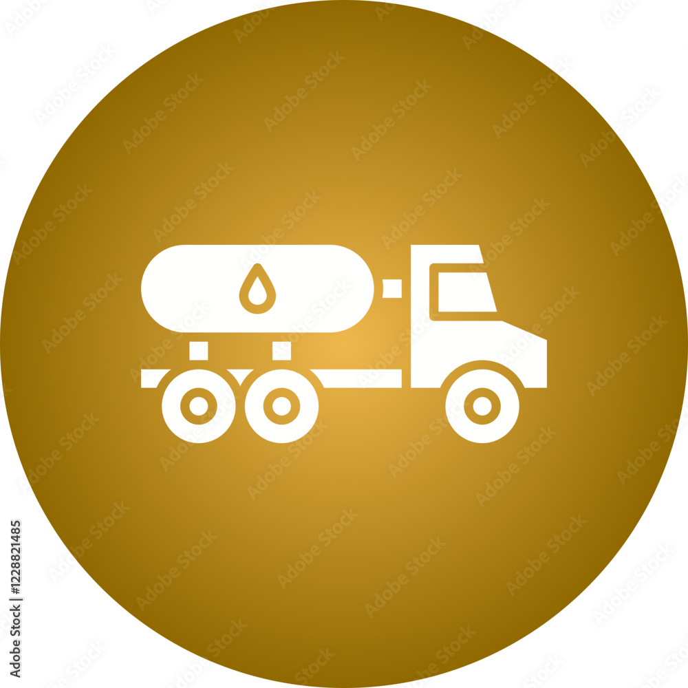 Tank Truck icon single vector illustration Tank Truck icon single vector illustration