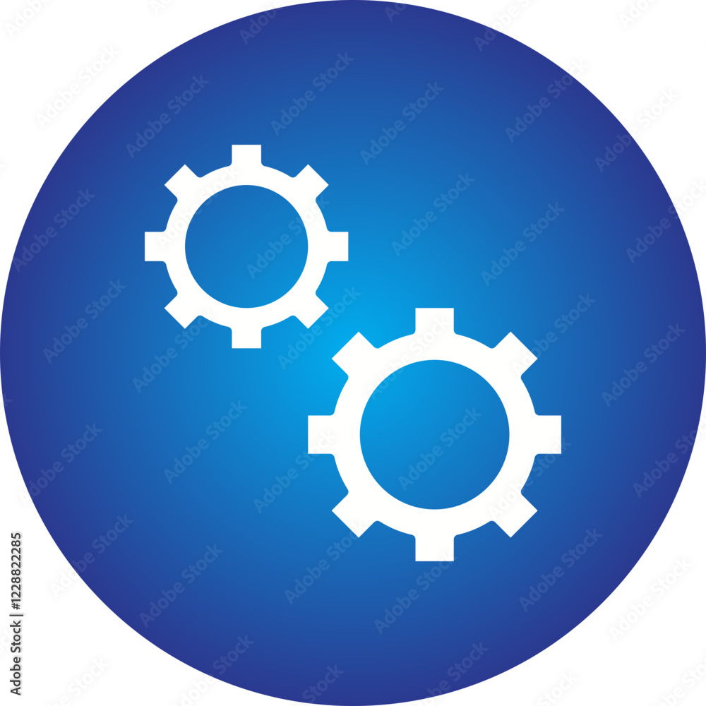 Cogwheel icon single vector illustration Cogwheel icon single vector illustration