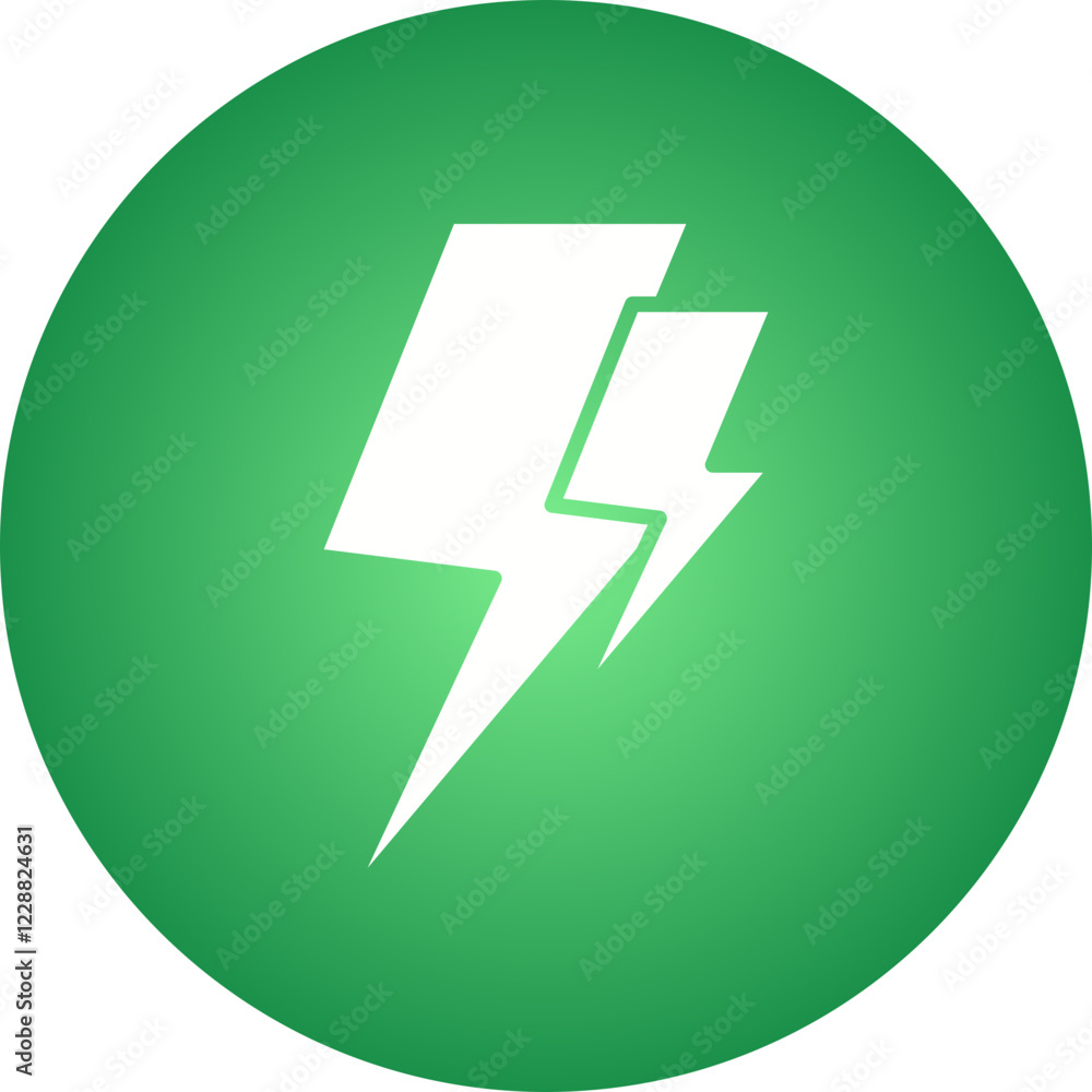 Electric Current icon single vector illustration Electric Current icon single vector illustration