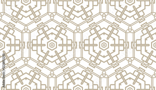 original seamless pattern with modern ornament. geometric style. fashion, interior design