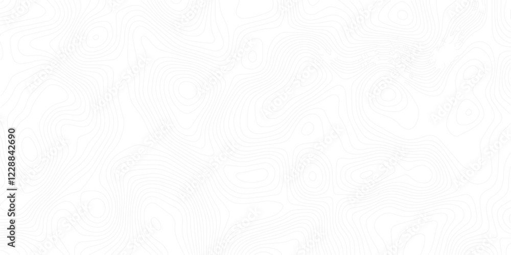 Abstract topographic contours map background .Topographic background and texture, monochrome image. Topography and geography map grid abstract backdrop. Business concept. Topography map concept.