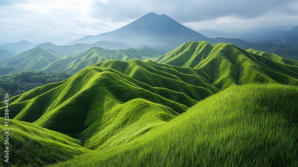 Obraz premium Nature photos with the composition of the Rule of Thirds