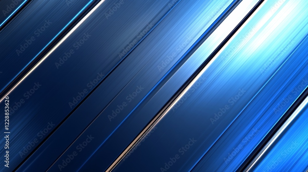 Obraz premium Blue Metallic Background