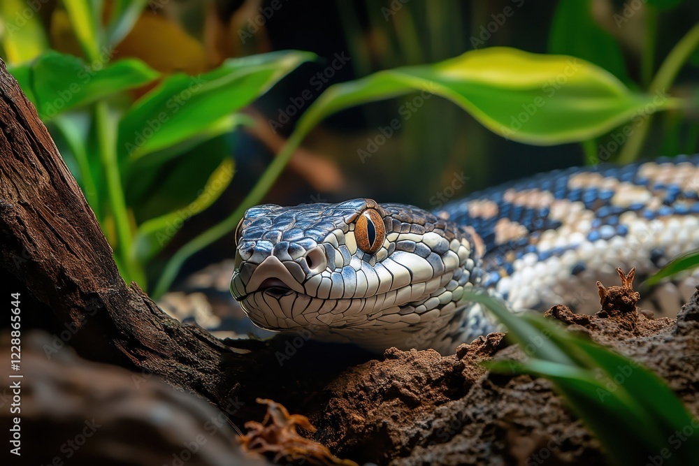 Fototapeta premium snake in the grass