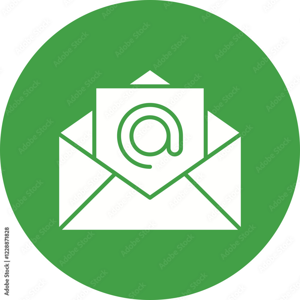 Email Address icon single vector illustration Email Address icon single vector illustration