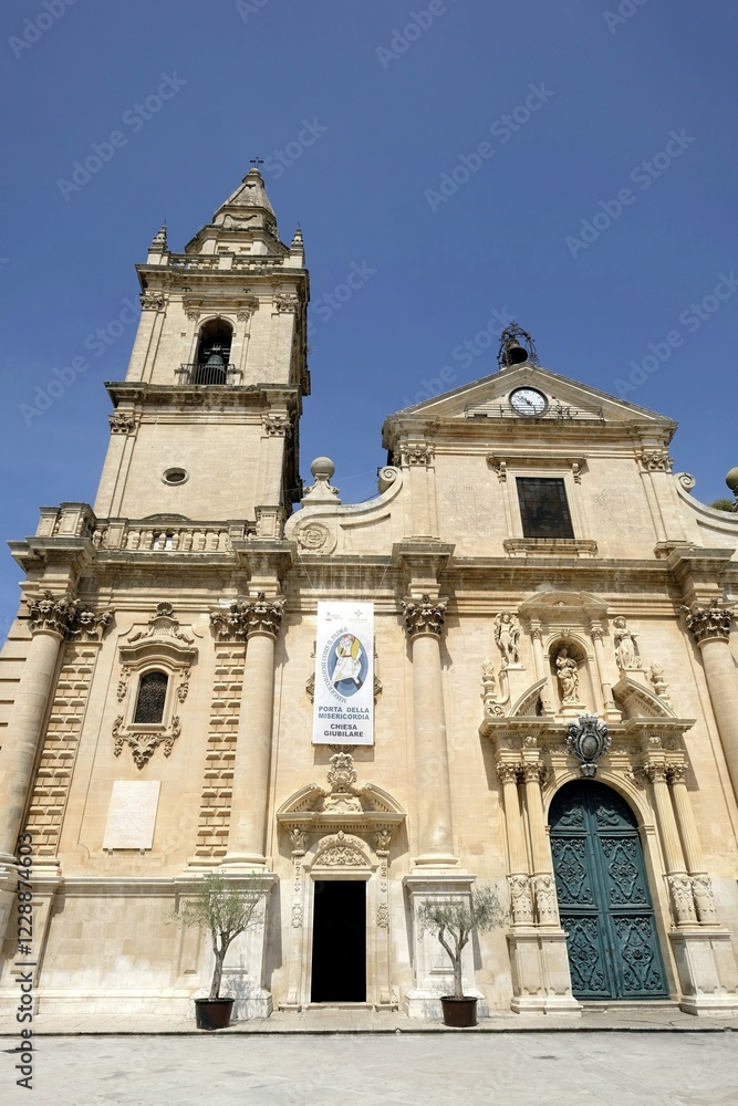Ragusa Cathedral, Duomo di San Giorgio, Province of Ragusa, Sicily, Italy, Europe Ragusa Cathedral, Duomo di San Giorgio, Province of Ragusa, Sicily, Italy, Europe