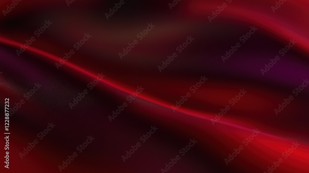 Obraz premium Dark Red Abstract Drape, Luxurious Fabric Texture