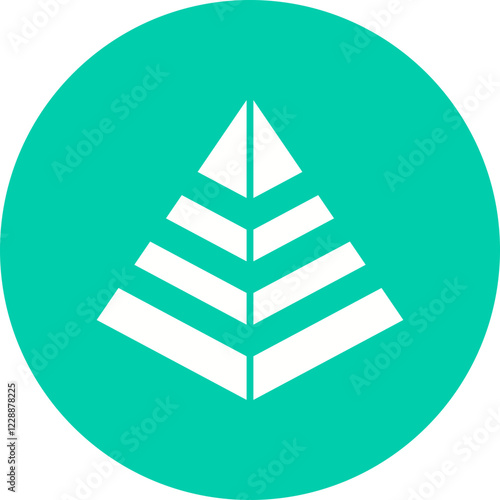 Draw Hierarchy icon single vector illustration