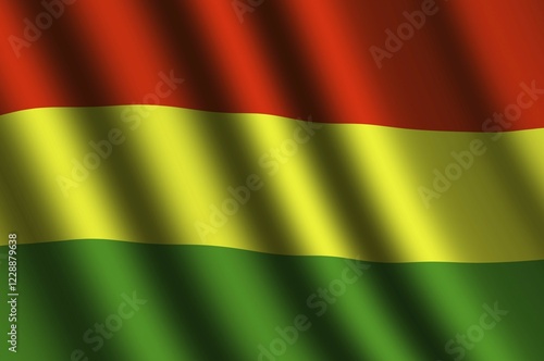 Free Download The Bolivian flag flying in the wind - GFXLoad
