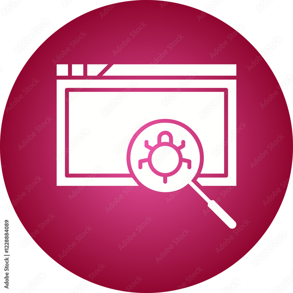 Insecure Code icon single vector illustration Insecure Code icon single vector illustration