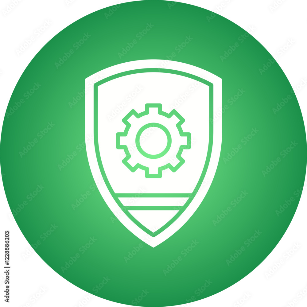 Security Settings icon single vector illustration Security Settings icon single vector illustration