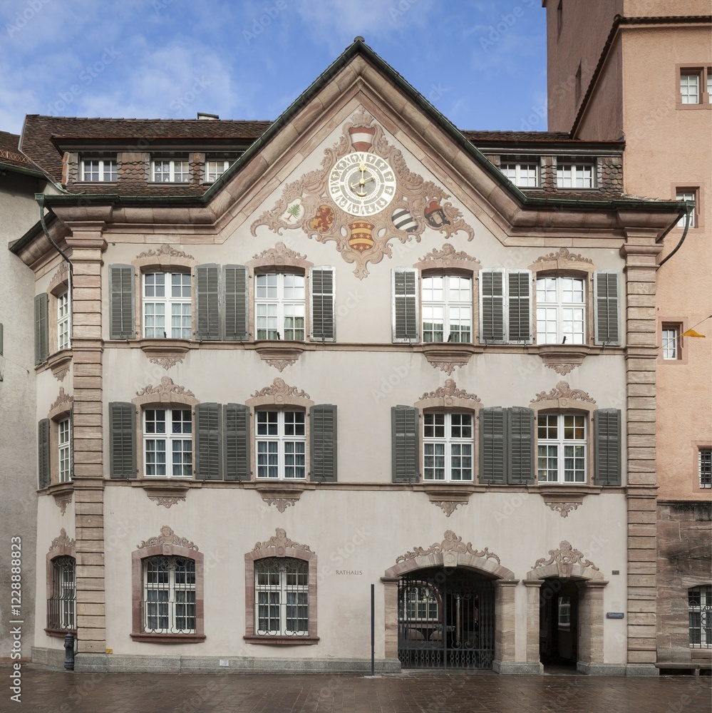 Fototapeta premium Town hall, Rheinfelden, Aargau, Switzerland, Europe