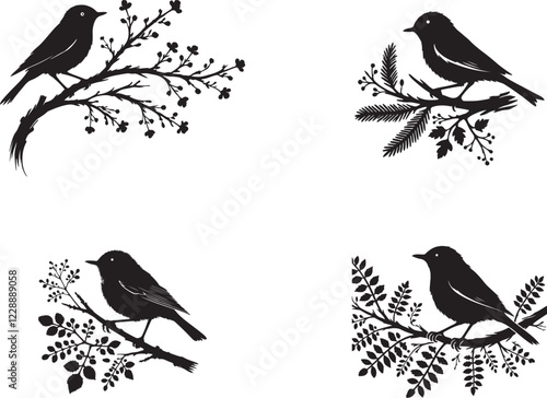 set of birds