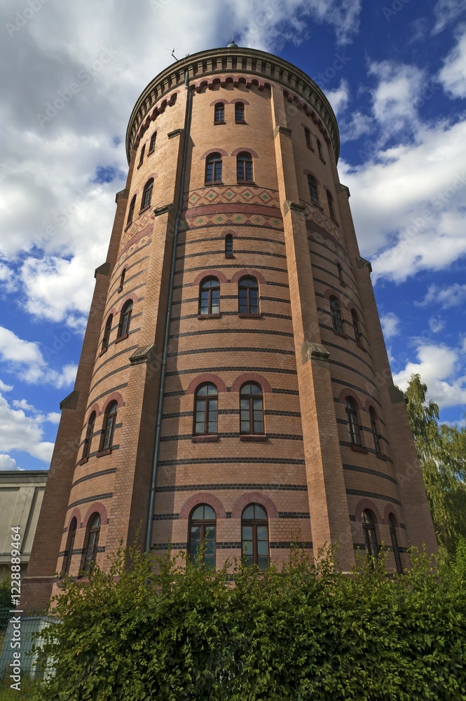 Old Water Tower, Görlitz, Upper Lusatia, Saxony, Germany, Europe Old Water Tower, Görlitz, Upper Lusatia, Saxony, Germany, Europe