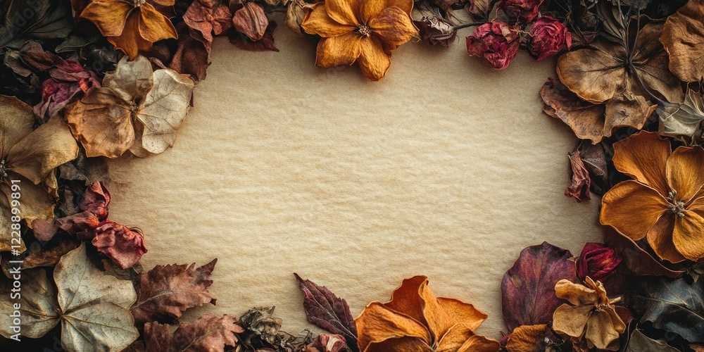 Fototapeta premium Autumn Leaves Heart