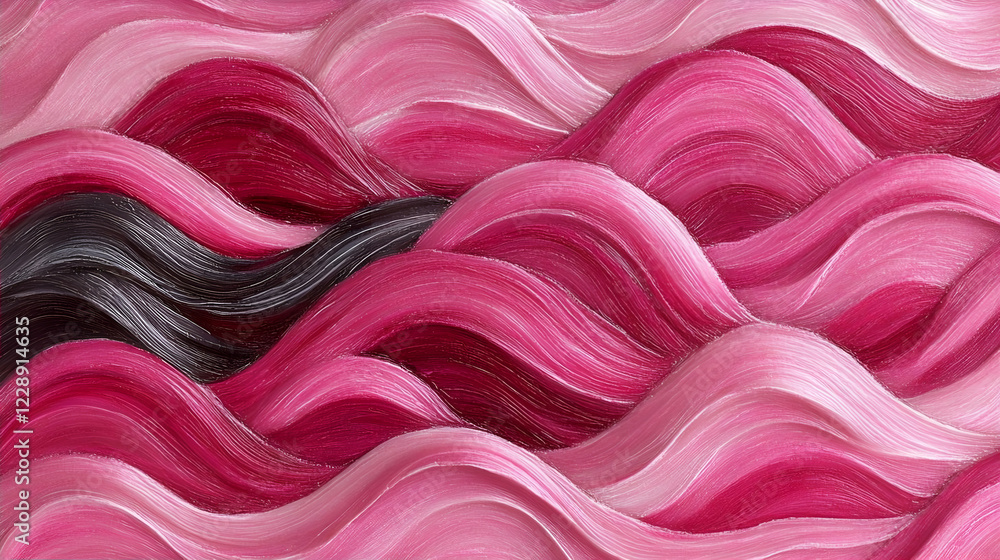 Obraz premium Abstract swirling lines, vibrant colors, digital art, background texture, website design