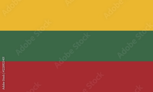 Free Download Flag of Lithuania, Vector illustration - GFXLoad