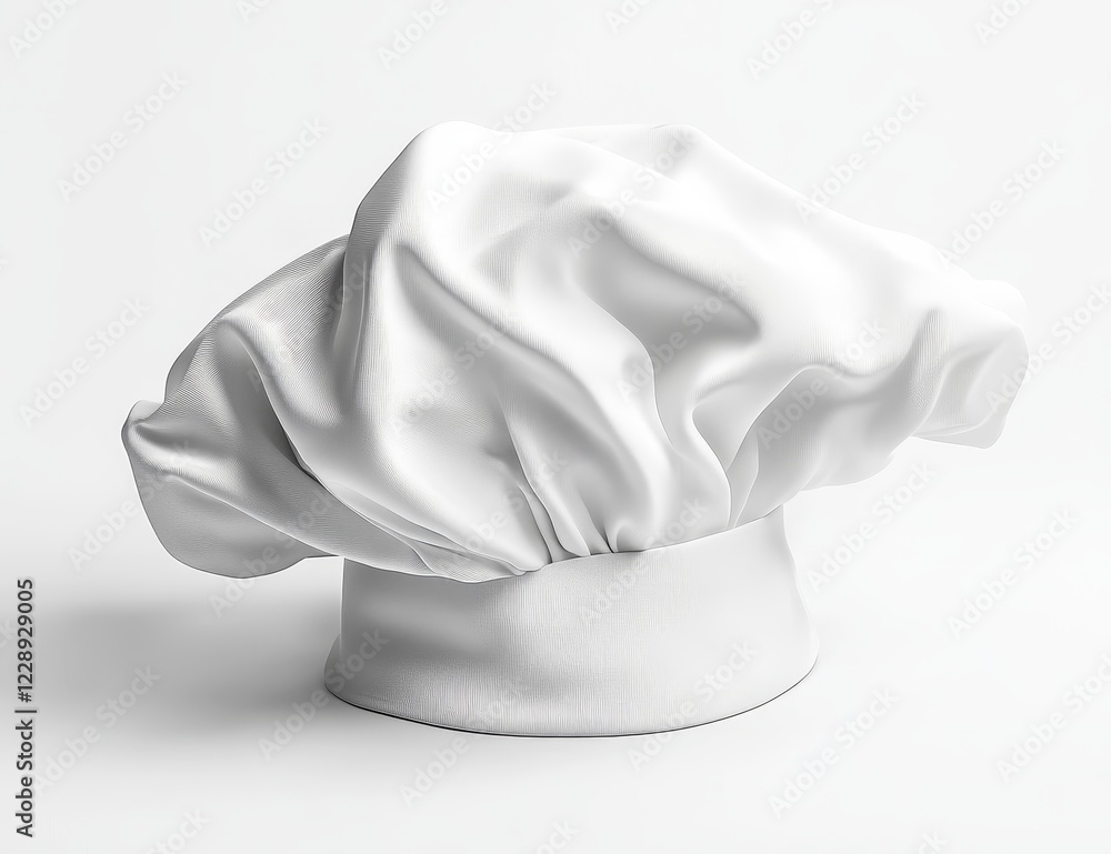 Obraz premium White chef hat isolated on white background. (2)