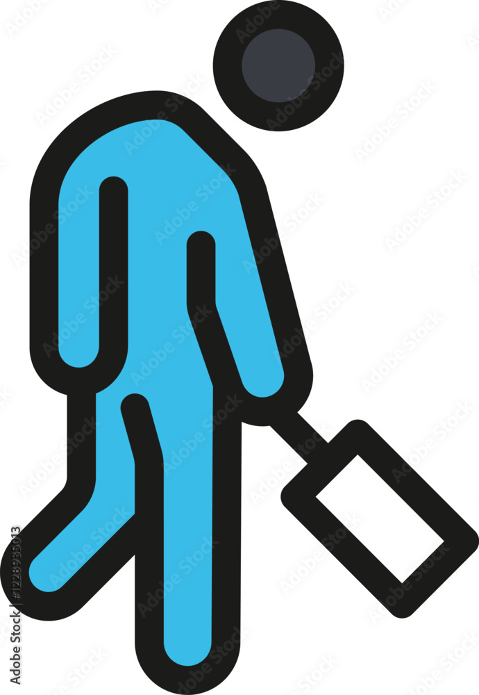 Man luggage Man luggage