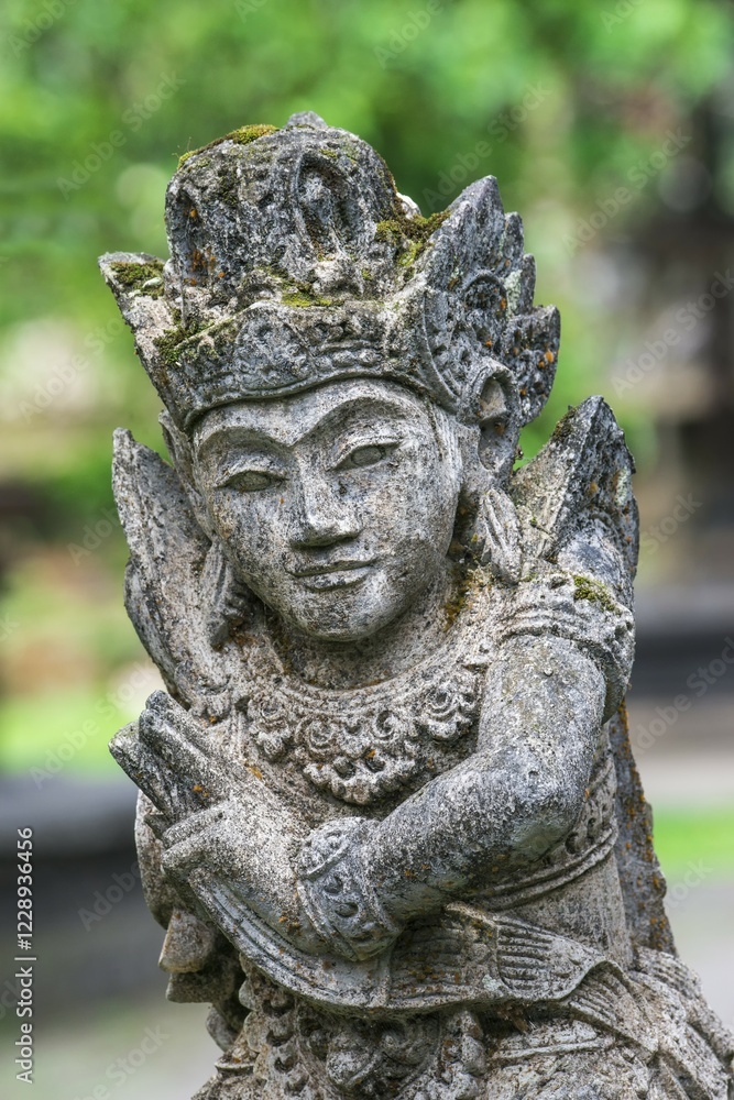 Statue, Pura Luhur Batukaru Temple, Bali, Indonesia, Asia Statue, Pura Luhur Batukaru Temple, Bali, Indonesia, Asia