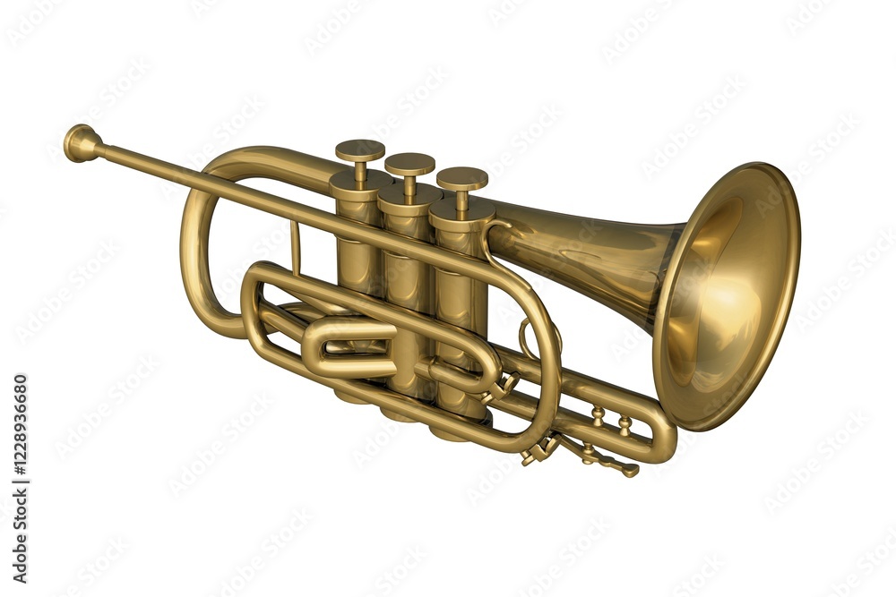 Obraz premium Cornet, 3D illustration