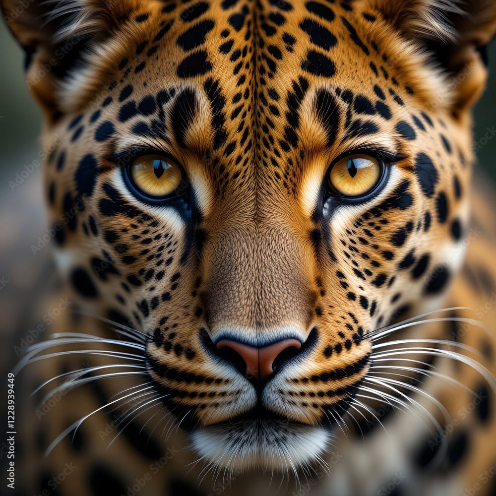 Obraz premium Stunning Leopard Staring into the Camera