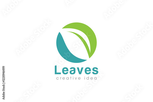 Free Download Creative Leaf Concept Logo Design Template - GFXLoad