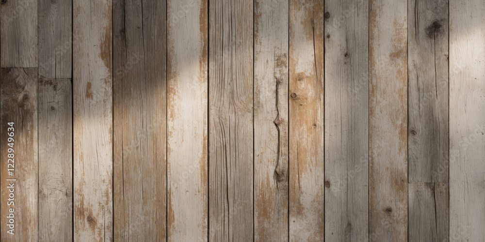 Fototapeta premium Rustic Weathered Wooden Planks Background Texture